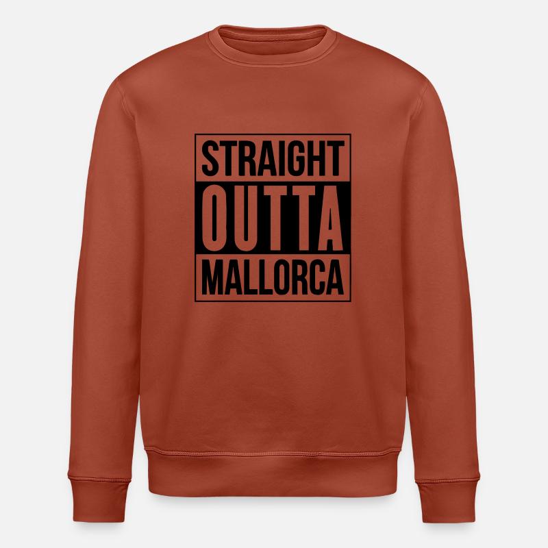 MALLORCA - Stanley/Stella Unisex Bio-Sweatshirt ROLLER - Terrakotta
