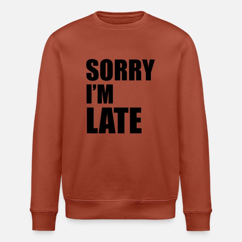 Sorry - Stanley/Stella Unisex Bio-Sweatshirt ROLLER - Terrakotta