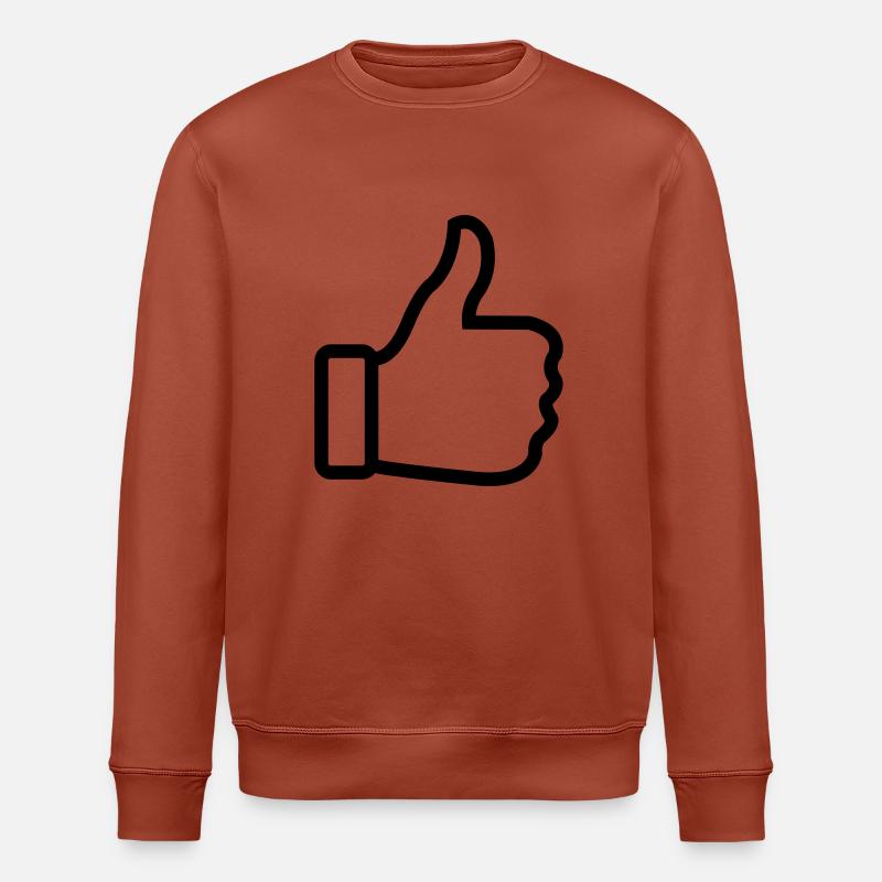 thumbs_up - Sweat bio ROLLER Stanley/Stella Unisexe - terracotta