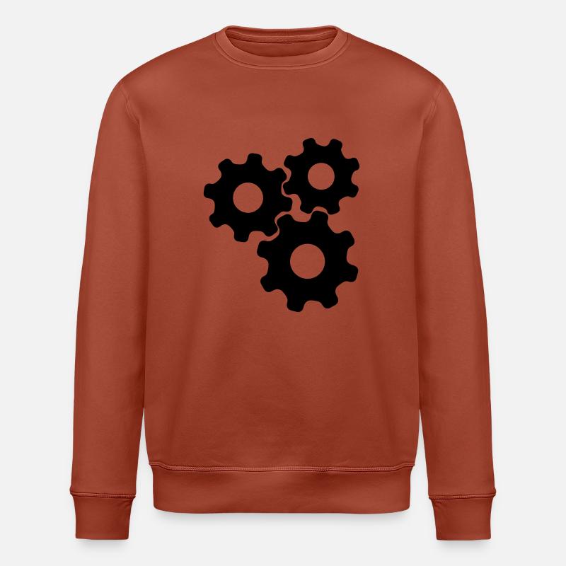 Gears - Stanley/Stella Unisex Bio-Sweatshirt ROLLER - Terrakotta