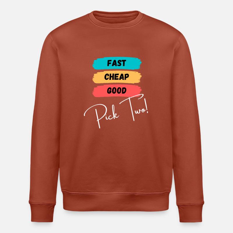 Fast, cheap, good - pick two! - Stanley/Stella Unisex Bio-Sweatshirt ROLLER - Terrakotta