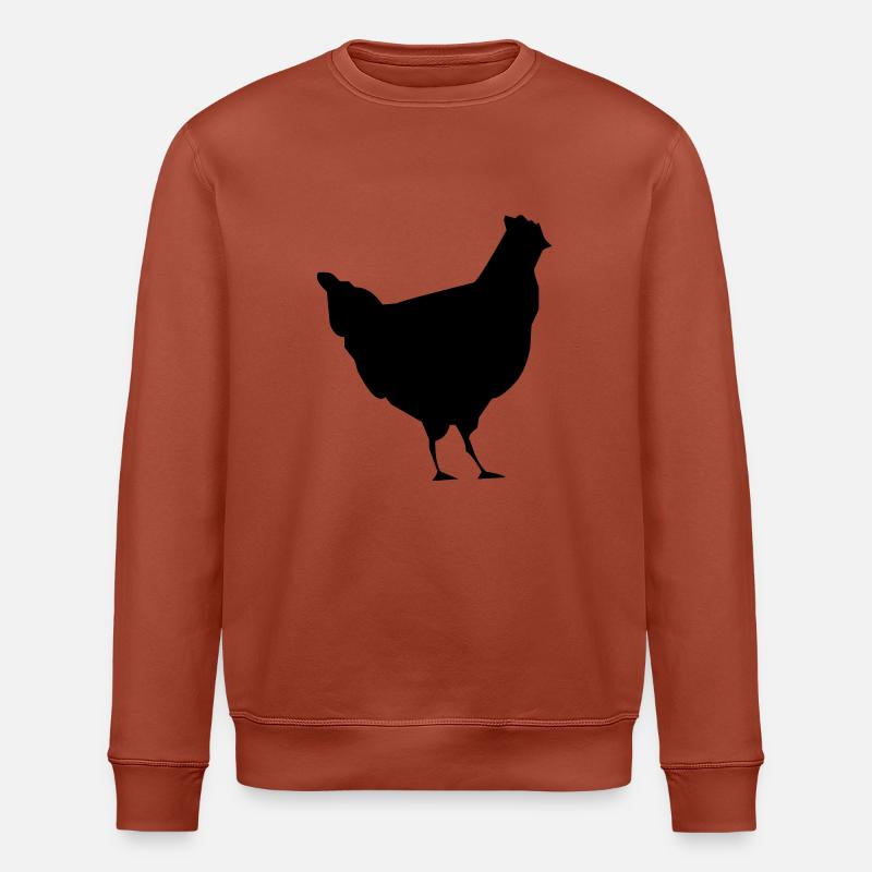 coq les poule poulet - Sweat bio ROLLER Stanley/Stella Unisexe - terracotta
