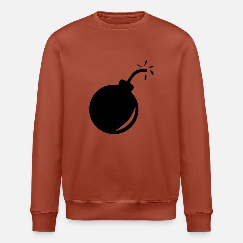 bombe_1 - Sweat bio ROLLER Stanley/Stella Unisexe - terracotta