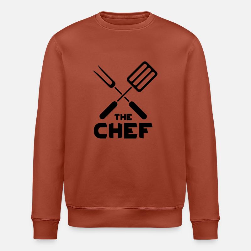 The Chef - Sweat bio ROLLER Stanley/Stella Unisexe - terracotta