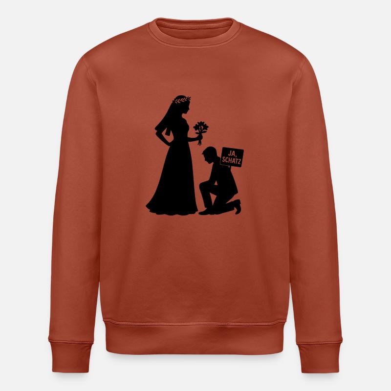 ehepaar - Stanley/Stella Unisex Bio-Sweatshirt ROLLER - Terrakotta