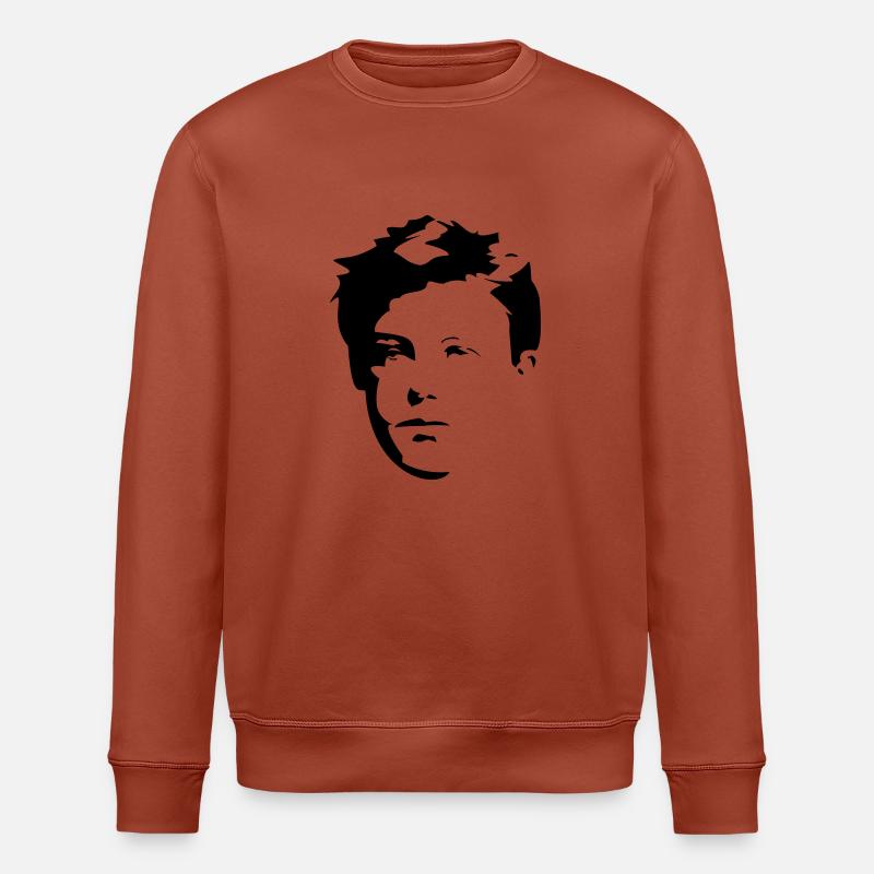 Rimbaud - Sweat bio ROLLER Stanley/Stella Unisexe - terracotta