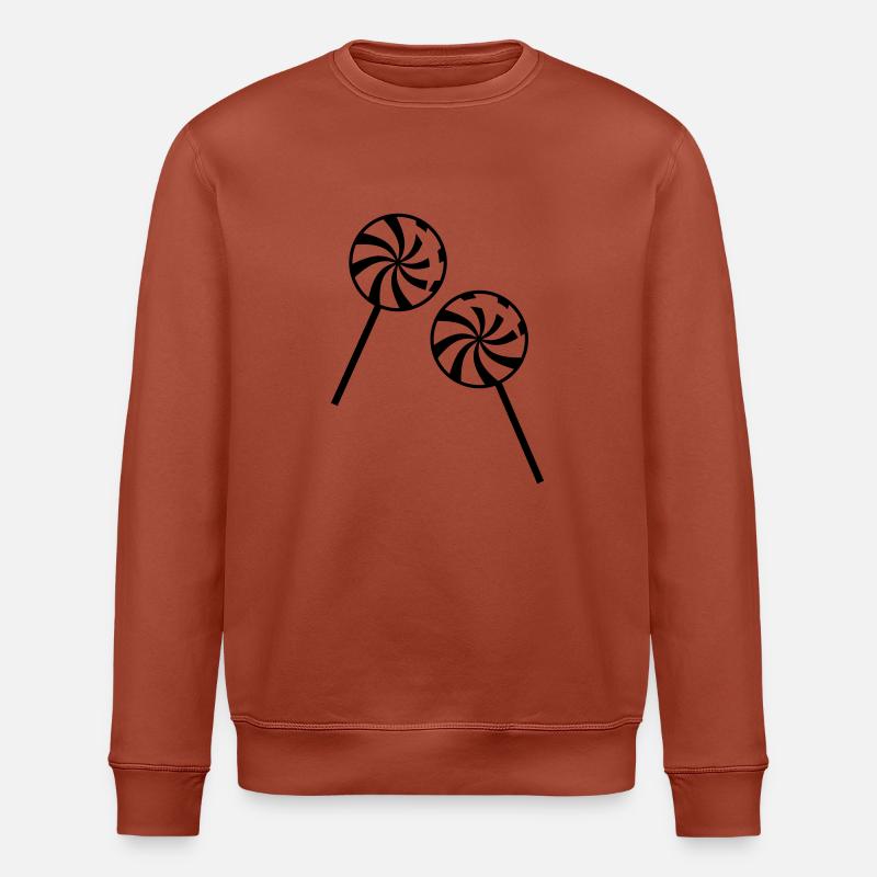 lolli_f1 - Stanley/Stella Unisex Bio-Sweatshirt ROLLER - Terrakotta