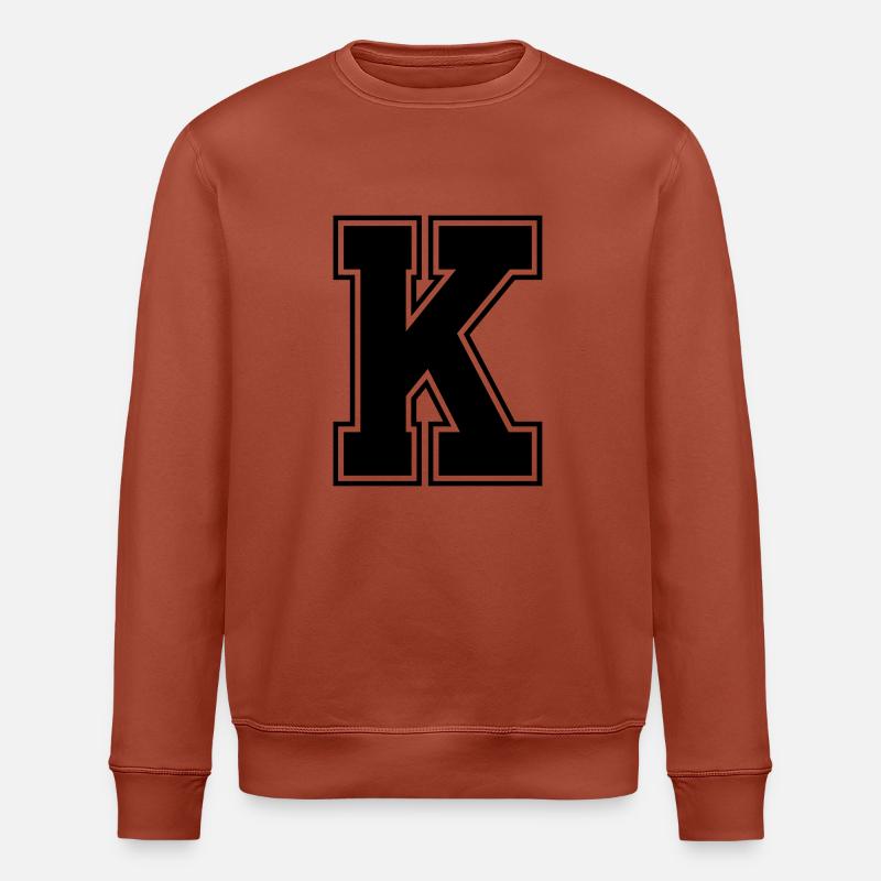k_symbol - Stanley/Stella Unisex Bio-Sweatshirt ROLLER - Terrakotta