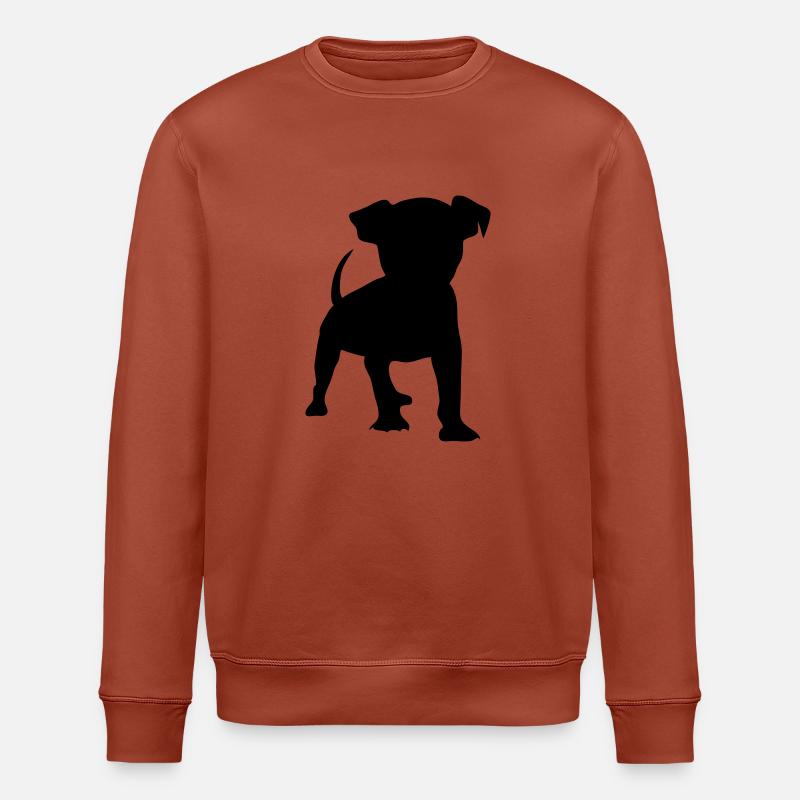 chihuahua - Stanley/Stella Unisex Bio-Sweatshirt ROLLER - Terrakotta