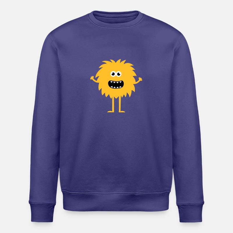 Funny Cute Monster - Sweat bio ROLLER Stanley/Stella Unisexe - crépuscule