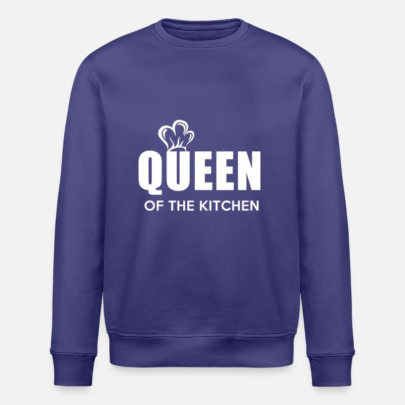 Queen of the Kitchen - Stanley/Stella Unisex Bio-Sweatshirt ROLLER - Dämmerung
