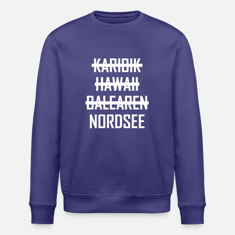 Nordsee - Stanley/Stella Unisex Bio-Sweatshirt ROLLER - Dämmerung