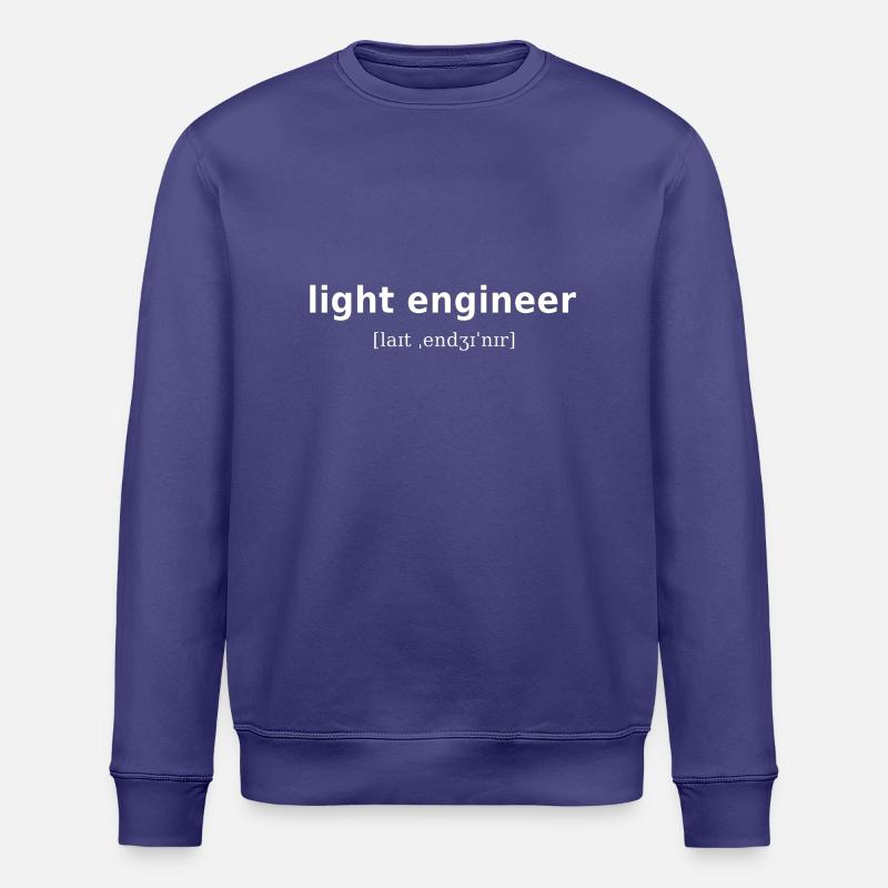 light engineer - Stanley/Stella Unisex Bio-Sweatshirt ROLLER - Dämmerung