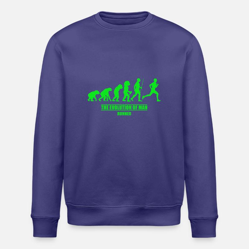 Läufer Evolution Läufer - Stanley/Stella Unisex Bio-Sweatshirt ROLLER - Dämmerung