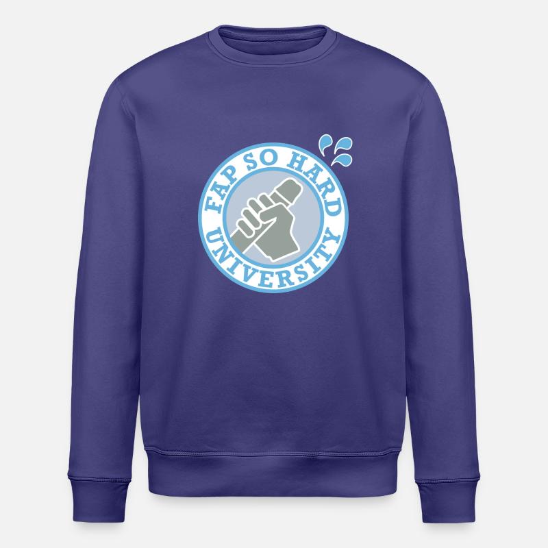 FAP SO HARD UNIVERSITY - Stanley/Stella Unisex Bio-Sweatshirt ROLLER - Dämmerung