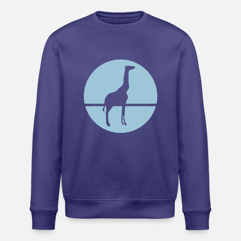 Giraffe - Stanley/Stella Unisex Bio-Sweatshirt ROLLER - Dämmerung