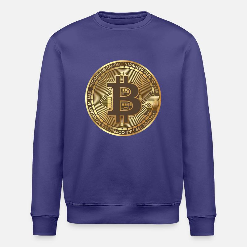Bitcoin ABC - Stanley/Stella Unisex Bio-Sweatshirt ROLLER - Dämmerung