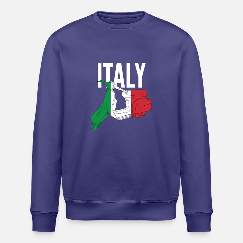 Roller - Italien - Flagge - Land - Stanley/Stella Unisex Bio-Sweatshirt ROLLER - Dämmerung