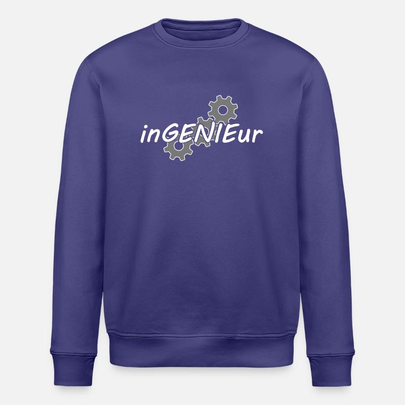 inGENIEur - Stanley/Stella Unisex Bio-Sweatshirt ROLLER - Dämmerung