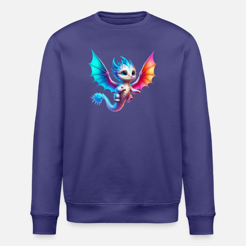 Drache - Stanley/Stella Unisex Bio-Sweatshirt ROLLER - Dämmerung