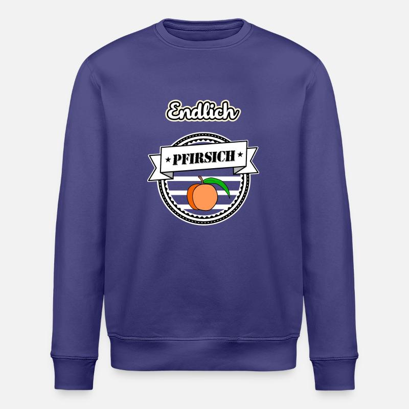 Endlich Pfirsich - 40 Vierzig sw - Stanley/Stella Unisex Bio-Sweatshirt ROLLER - Dämmerung