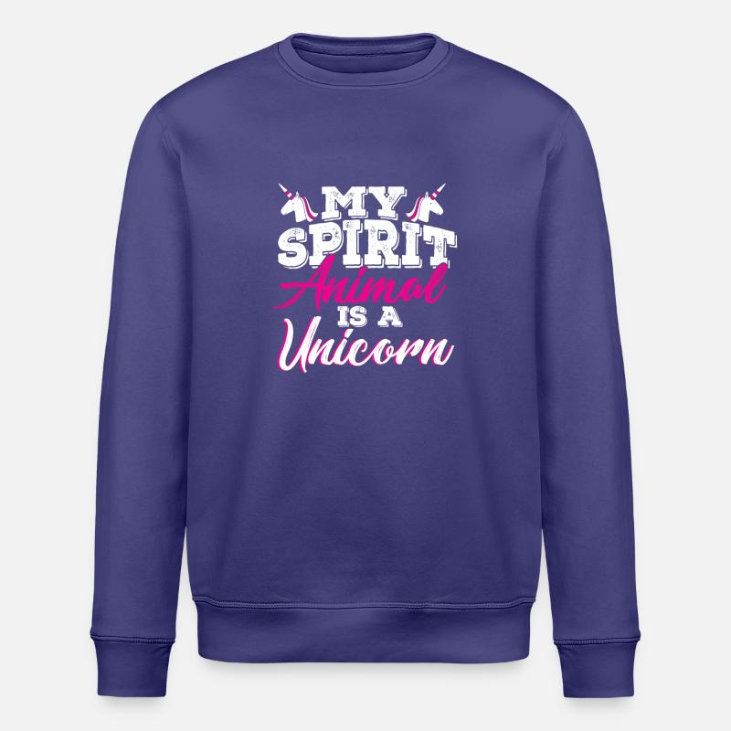 licorne - Sweat bio ROLLER Stanley/Stella Unisexe - crépuscule