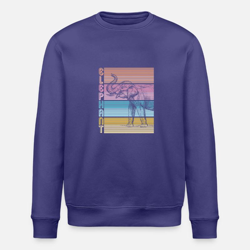 éléphant - Sweat bio ROLLER Stanley/Stella Unisexe - crépuscule