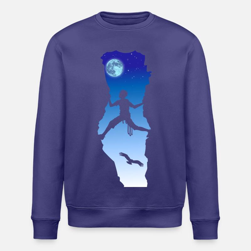 Montée de nuit - Sweat bio ROLLER Stanley/Stella Unisexe - crépuscule