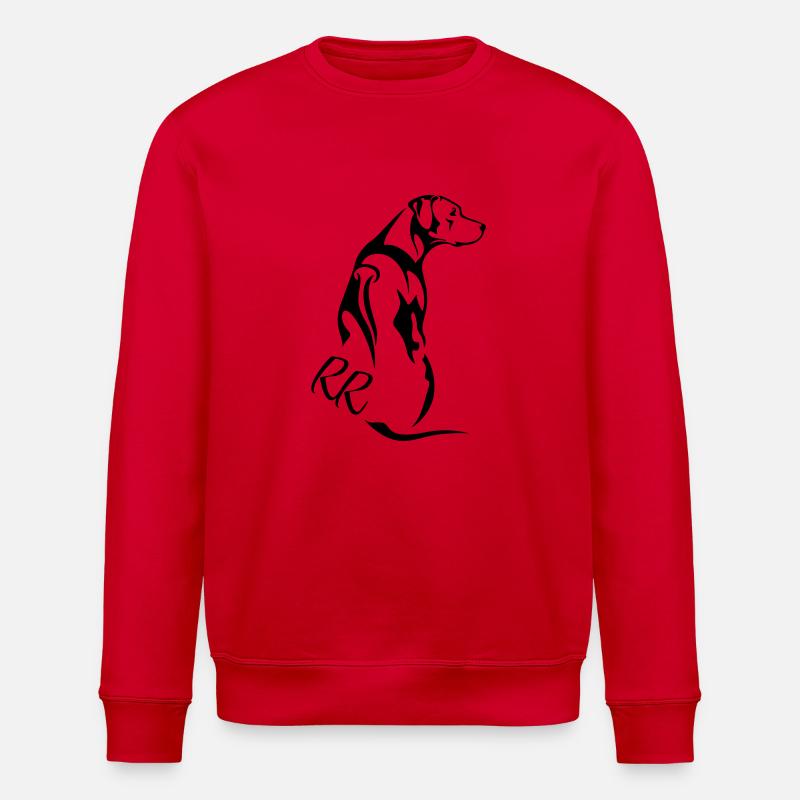 Rhodesian Ridgeback - Stanley/Stella Unisex Bio-Sweatshirt ROLLER - Rot