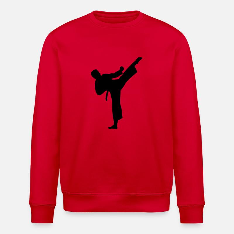 Karate - Stanley/Stella Unisex Bio-Sweatshirt ROLLER - Rot