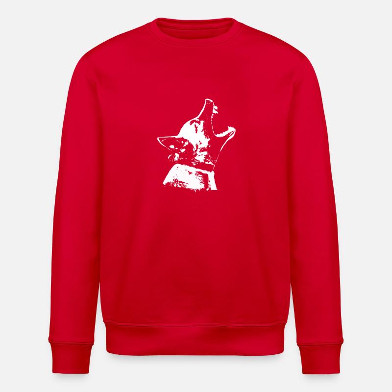 Mali_Kopf - Stanley/Stella Unisex Bio-Sweatshirt ROLLER - Rot