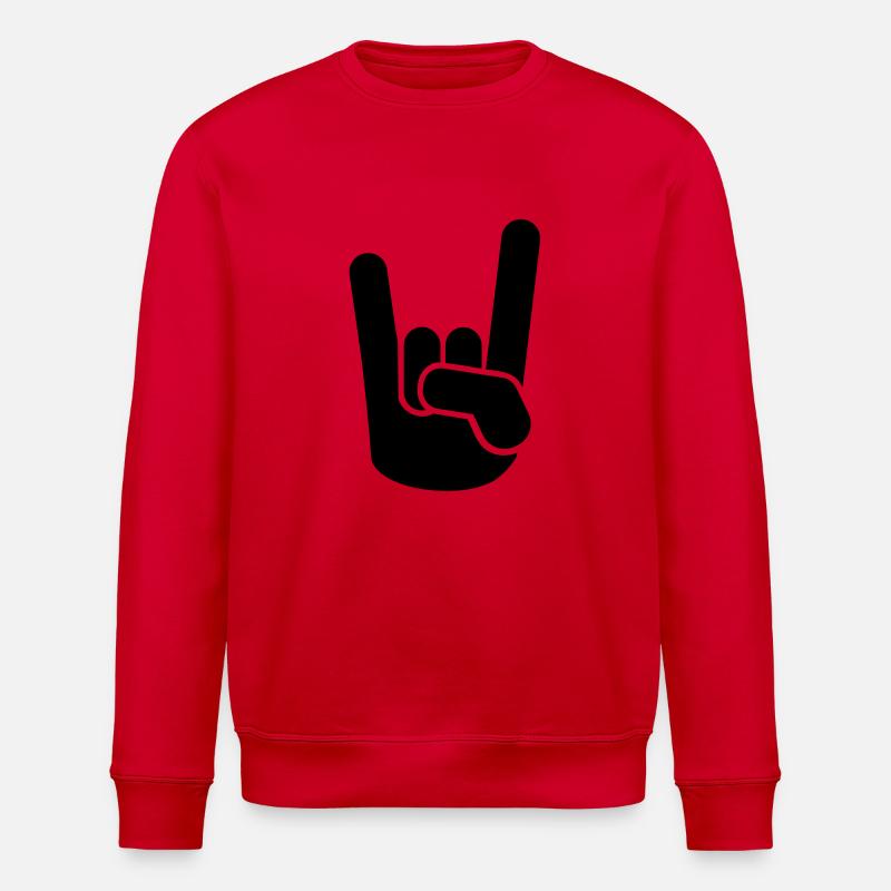 Rock Main - Sweat bio ROLLER Stanley/Stella Unisexe - rouge