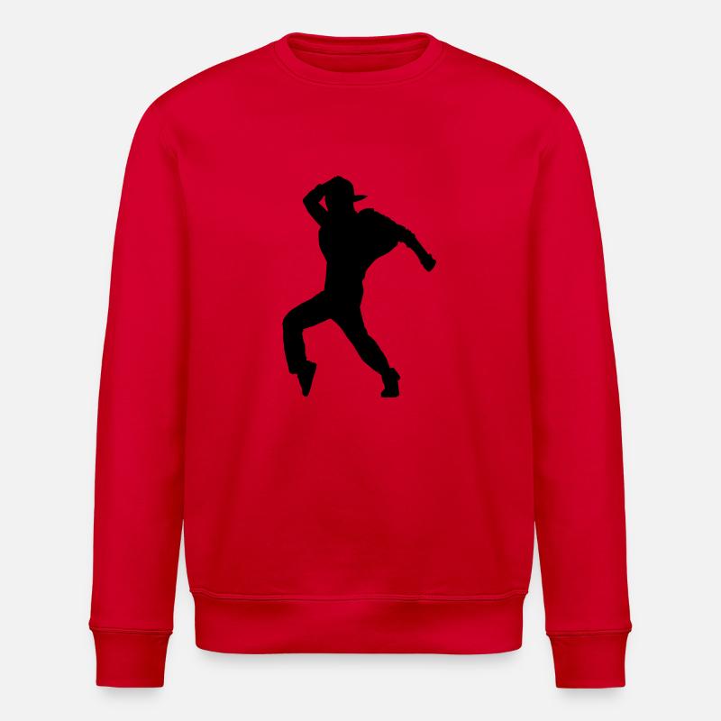 hip hop dancer - Sweat bio ROLLER Stanley/Stella Unisexe - rouge