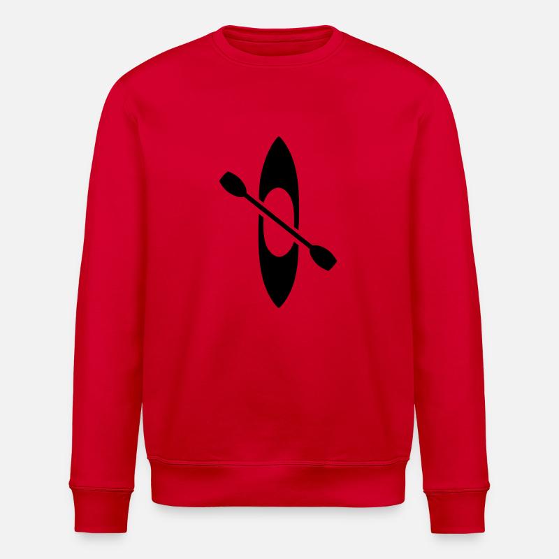 Kanu 2 - Stanley/Stella Unisex Bio-Sweatshirt ROLLER - Rot