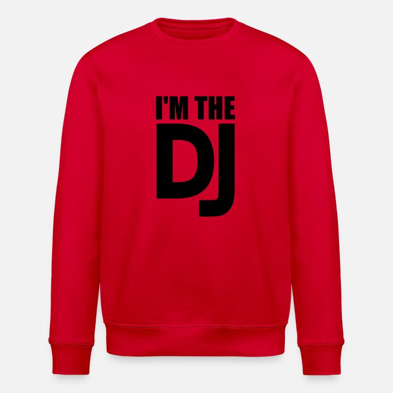 DJ - Stanley/Stella ROLLER Unisex Organic Sweatshirt - red