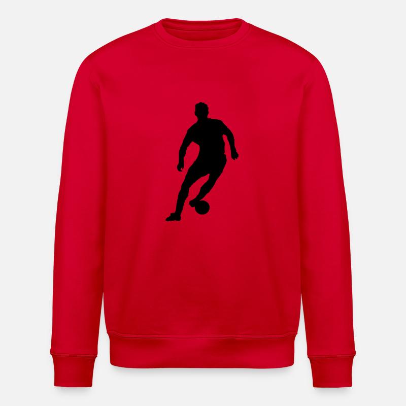 Fußball - Stanley/Stella Unisex Bio-Sweatshirt ROLLER - Rot