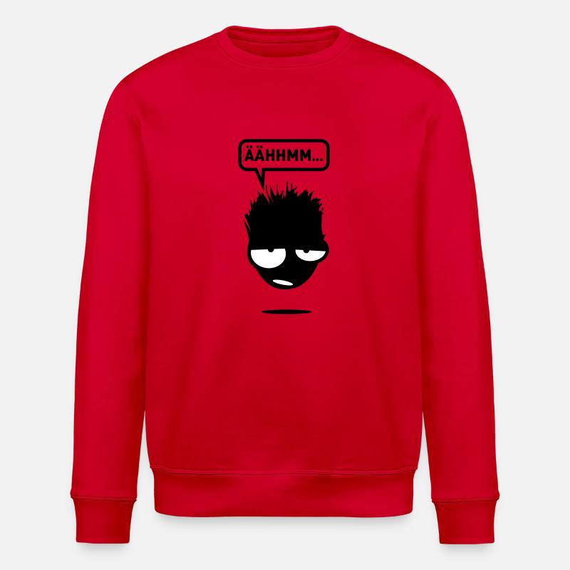 Quatschkopf - Stanley/Stella Unisex Bio-Sweatshirt ROLLER - Rot