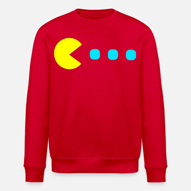 Retro Game - Stanley/Stella ROLLER Unisex Organic Sweatshirt - red