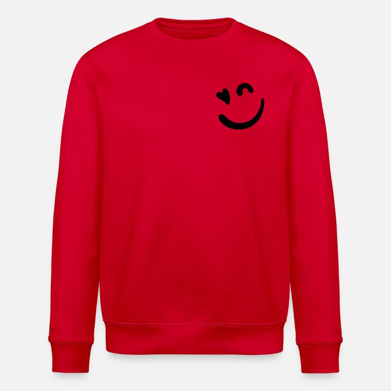 Logo Beacon - Rouge - Sweat bio ROLLER Stanley/Stella Unisexe - rouge