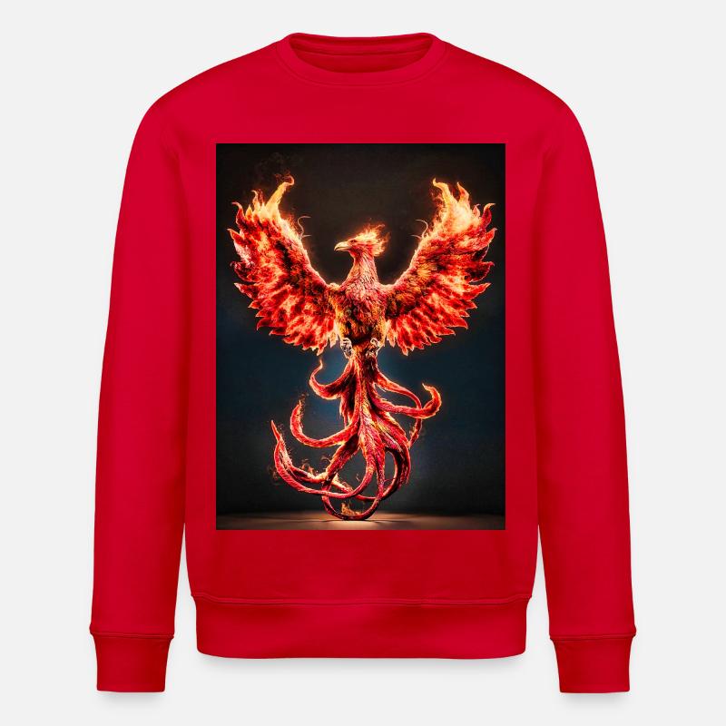 Explosion de Phoenix Firecrest - Sweat bio ROLLER Stanley/Stella Unisexe - rouge
