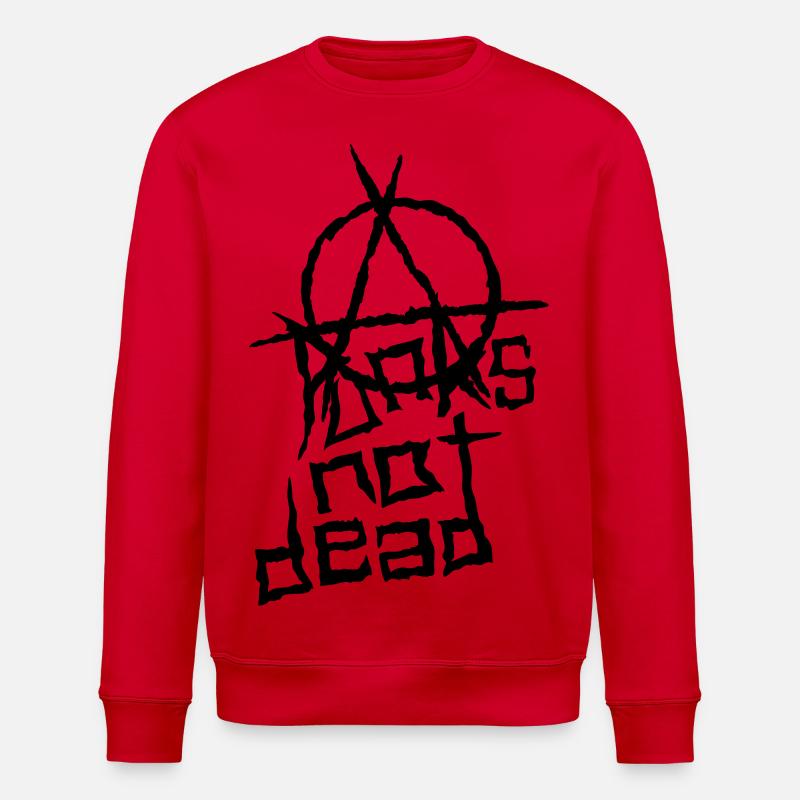 anarchy - Stanley/Stella Unisex Bio-Sweatshirt ROLLER - Rot