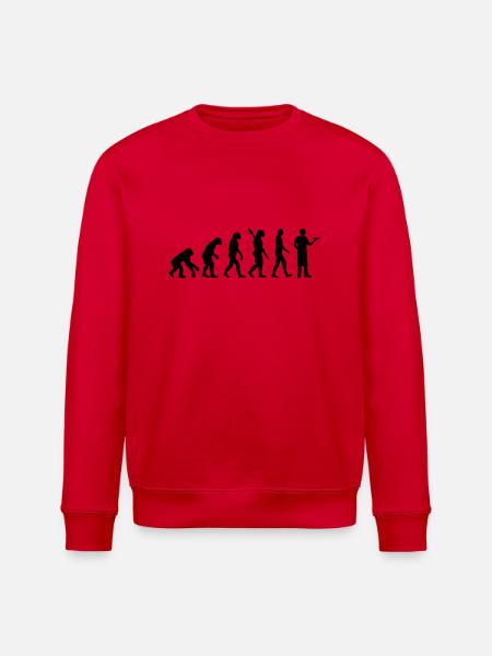 Evolution Garçon - Sweat bio ROLLER Stanley/Stella Unisexe - rouge