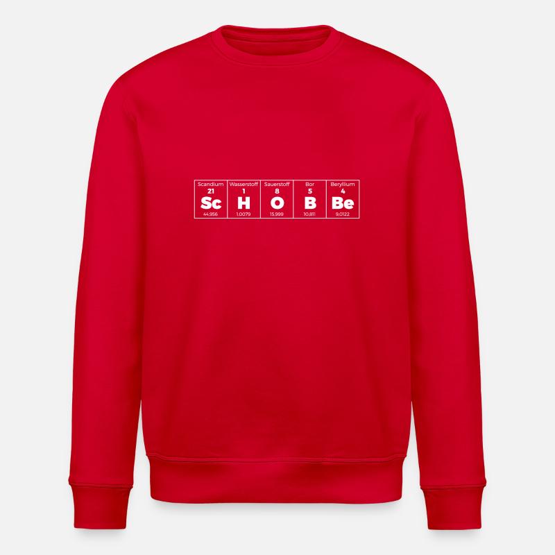 Schobbe in Elementen (w) - Stanley/Stella Unisex Bio-Sweatshirt ROLLER - Rot