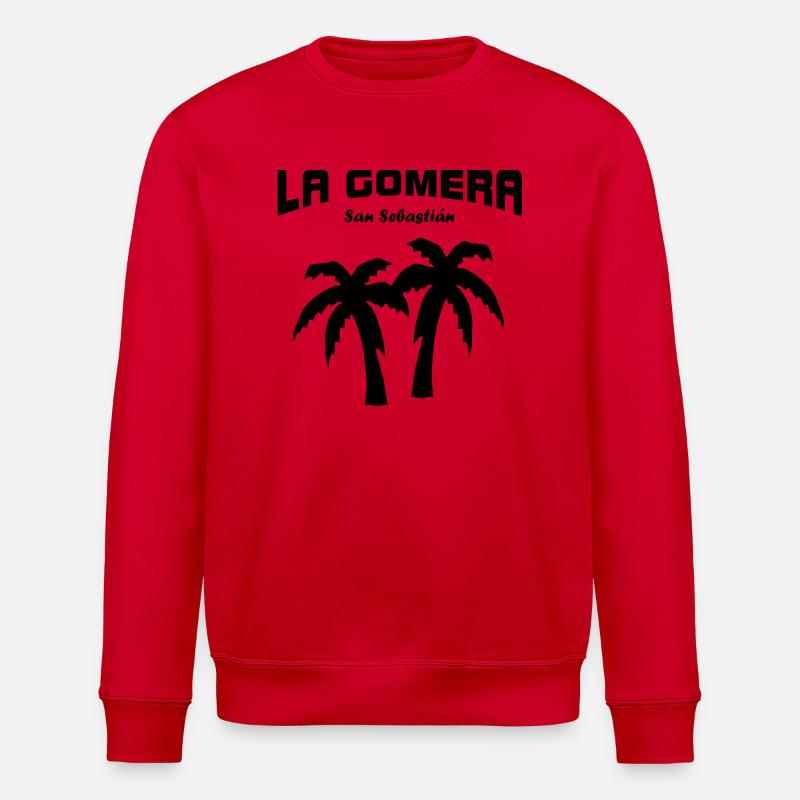La Gomera - San Sebastián - Stanley/Stella Unisex Bio-Sweatshirt ROLLER - Rot