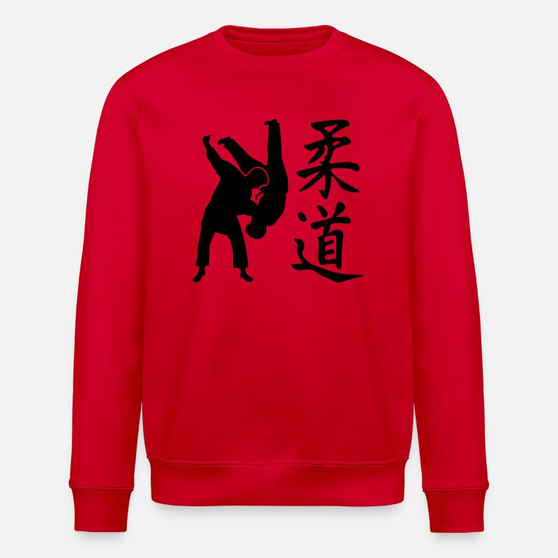 Judo - Stanley/Stella Unisex Bio-Sweatshirt ROLLER - Rot