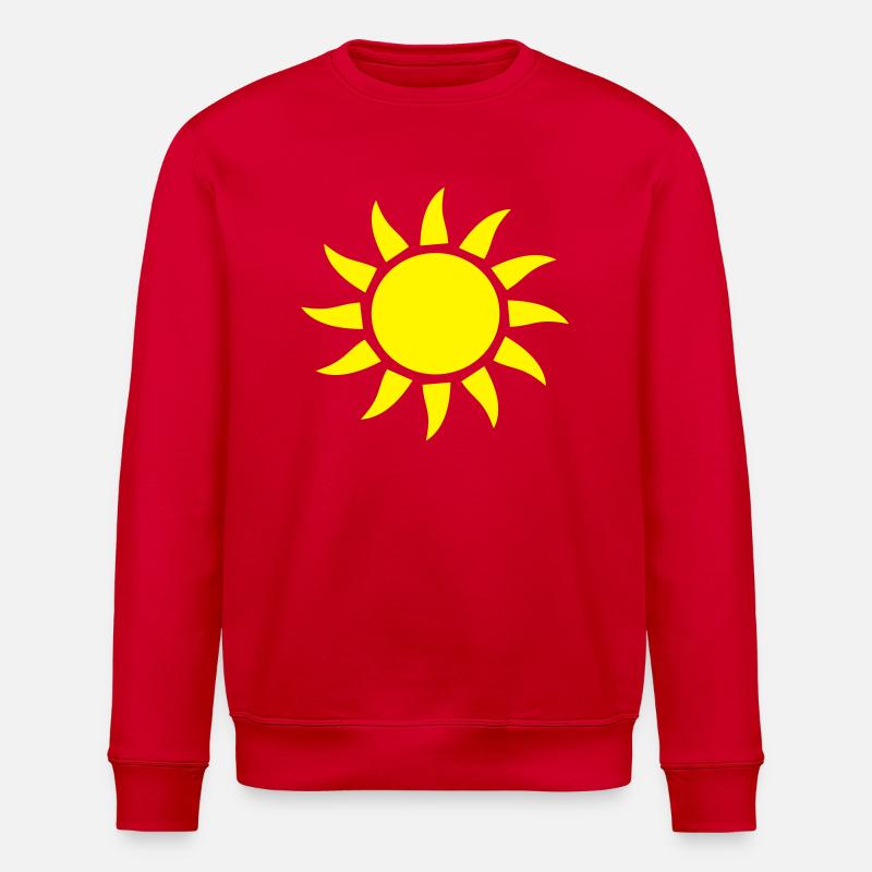Sonnenshirt - Stanley/Stella Unisex Bio-Sweatshirt ROLLER - Rot