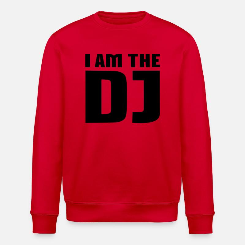 DJ - Stanley/Stella Unisex Bio-Sweatshirt ROLLER - Rot
