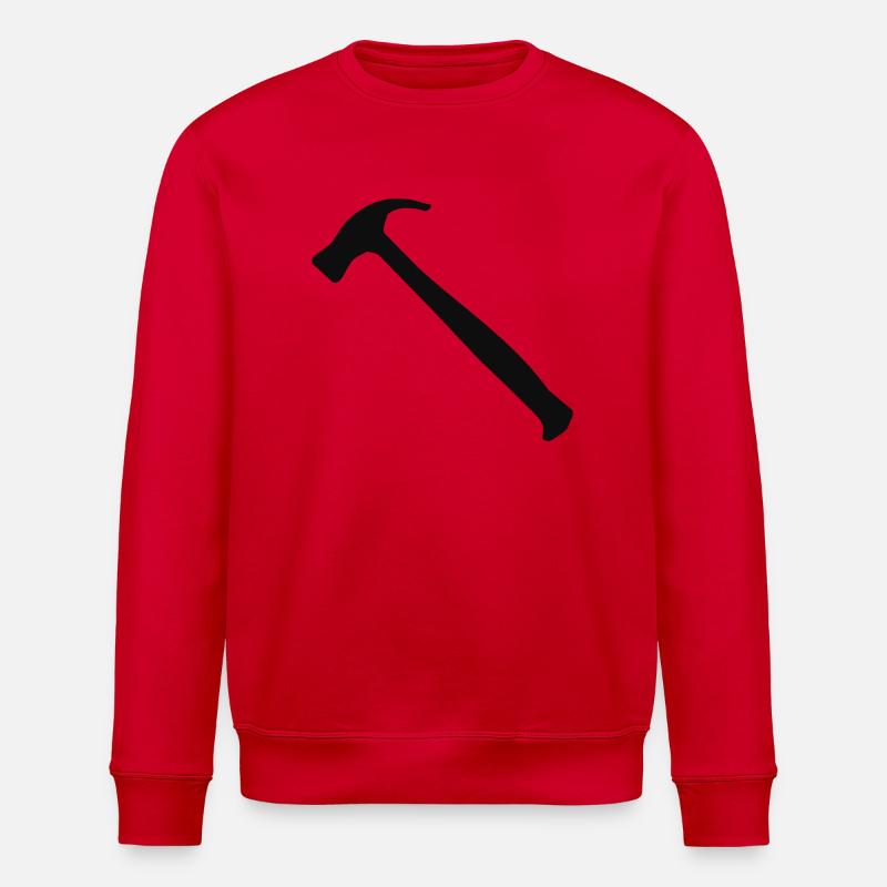 Hammer - Stanley/Stella Unisex Bio-Sweatshirt ROLLER - Rot