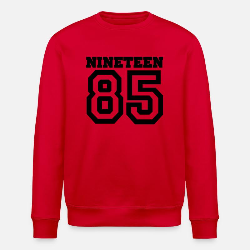 1985 - Stanley/Stella Unisex Bio-Sweatshirt ROLLER - Rot