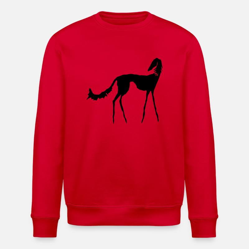 Saluki - Stanley/Stella Unisex Bio-Sweatshirt ROLLER - Rot